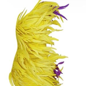 Statement Mini feather dress
